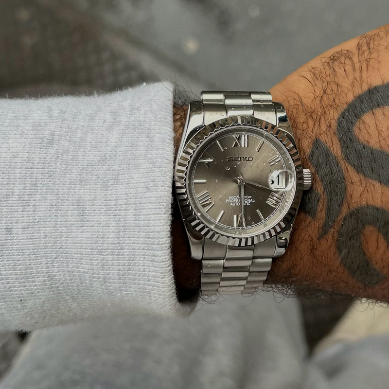 DATEJUST "CHROME GREY"